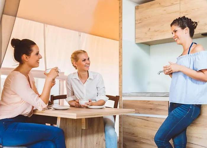 Luksusowy namiot Glamping Olimia Adria Village 5*