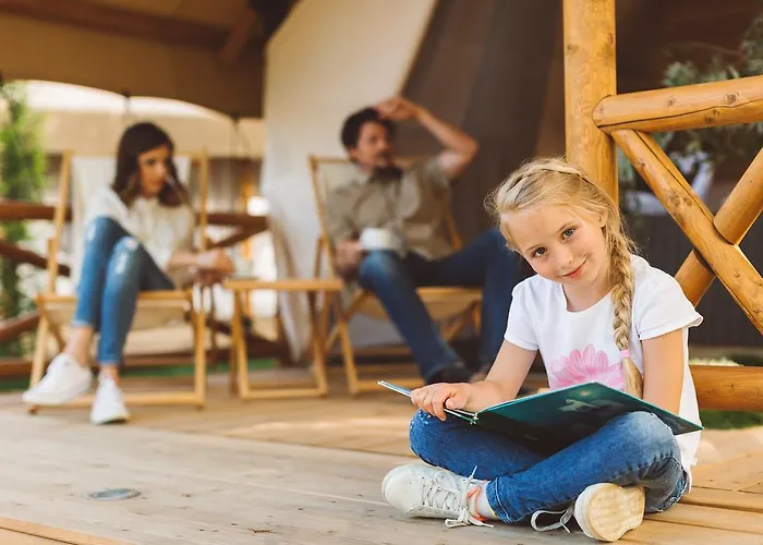 Luksusowy namiot Glamping Olimia Adria Village