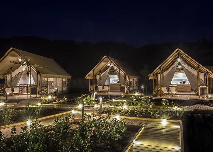 Luksusowy namiot Glamping Olimia Adria Village 5*