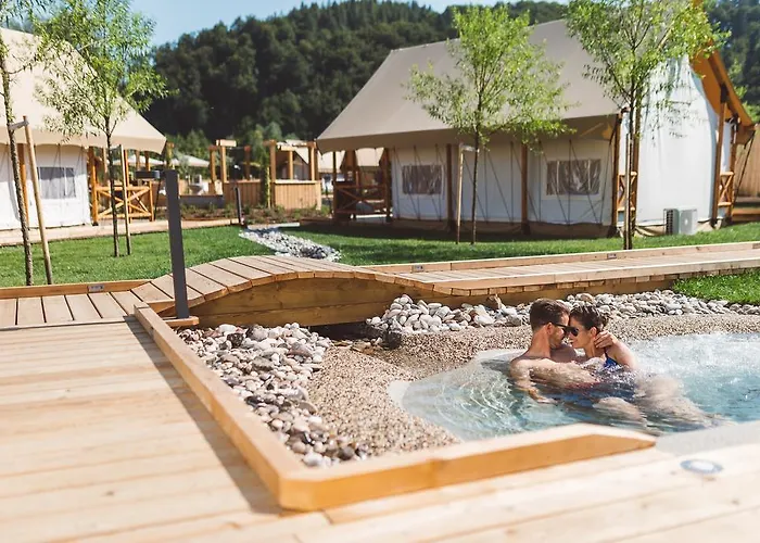 Luksusowy namiot Glamping Olimia Adria Village 5*